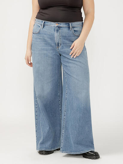 Women's Plus Most Wanted Jeans - Front View