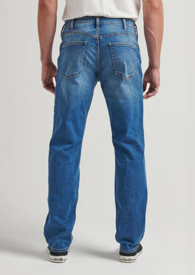 Men's Jeans Style Back View