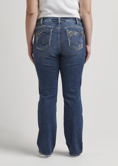 Women's Plus Elyse Jeans - Back View