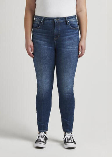 Women's Plus Infinite Fit Jeans - Front View