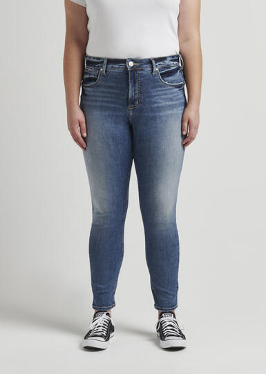 Women's Plus Avery Jeans - Front View