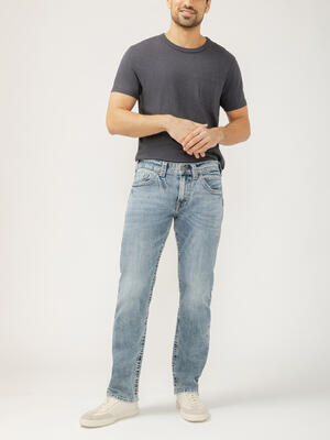 Eddie Relaxed Fit Tapered Leg Jeans