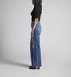 Highly Desirable High Rise Trouser Leg Jeans, Indigo, hi-res image number 2