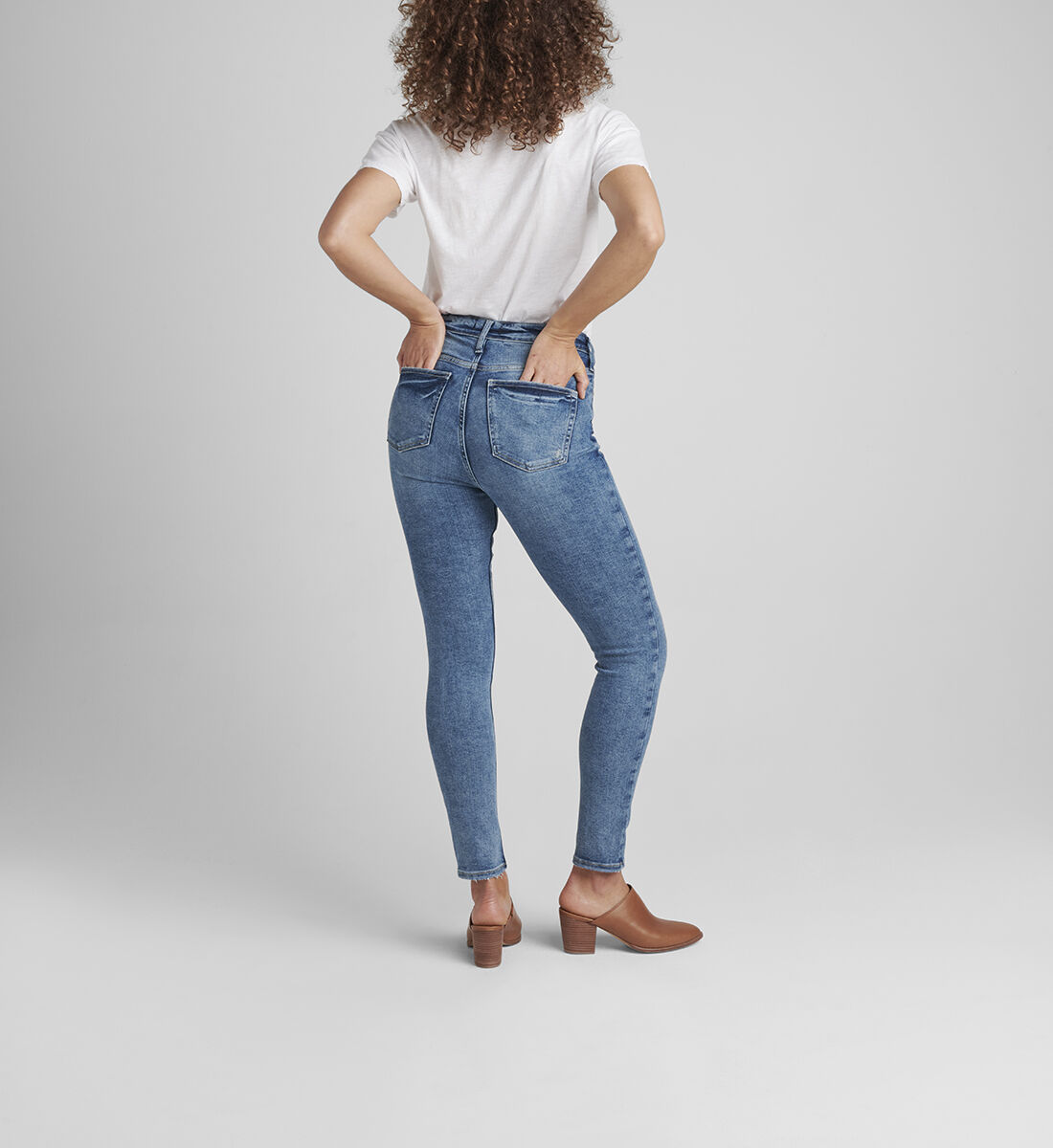 Infinite Fit High Rise Skinny Jeans Back