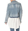 Denim Jacket W/ Let Down Hem, , hi-res image number 1