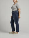 Infinite Fit High Rise Straight Leg Jeans Plus Size, , hi-res image number 2