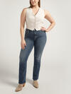 Avery High Rise Slim Bootcut Jeans Plus Size, , hi-res image number 0