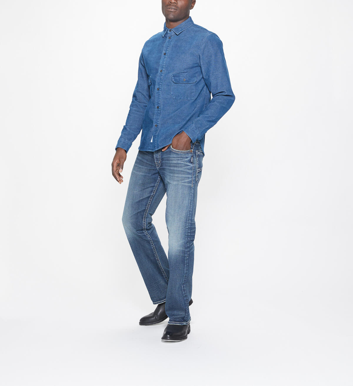 Zac Straight Dark Wash, , hi-res image number 3