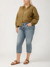 Suki Mid Rise Luxe Stretch Capri Plus Size, , hi-res image number 2