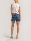 Boyfriend Mid Rise Shorts, , hi-res image number 1