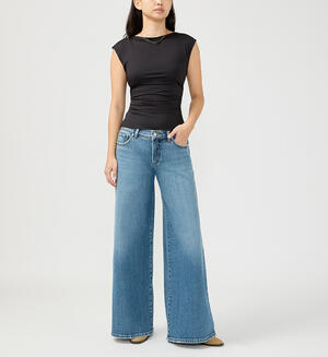 Low Rise Ultra Wide Leg Skater Jeans