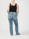 Elyse Mid Rise Slim Bootcut Jeans Plus Size image number 1
