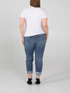 Boyfriend Mid Rise Slim Leg Jeans Plus Size - Eco-Friendly Fabric image number 1