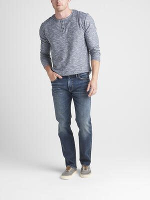 Allan Classic Fit Straight Leg Jeans