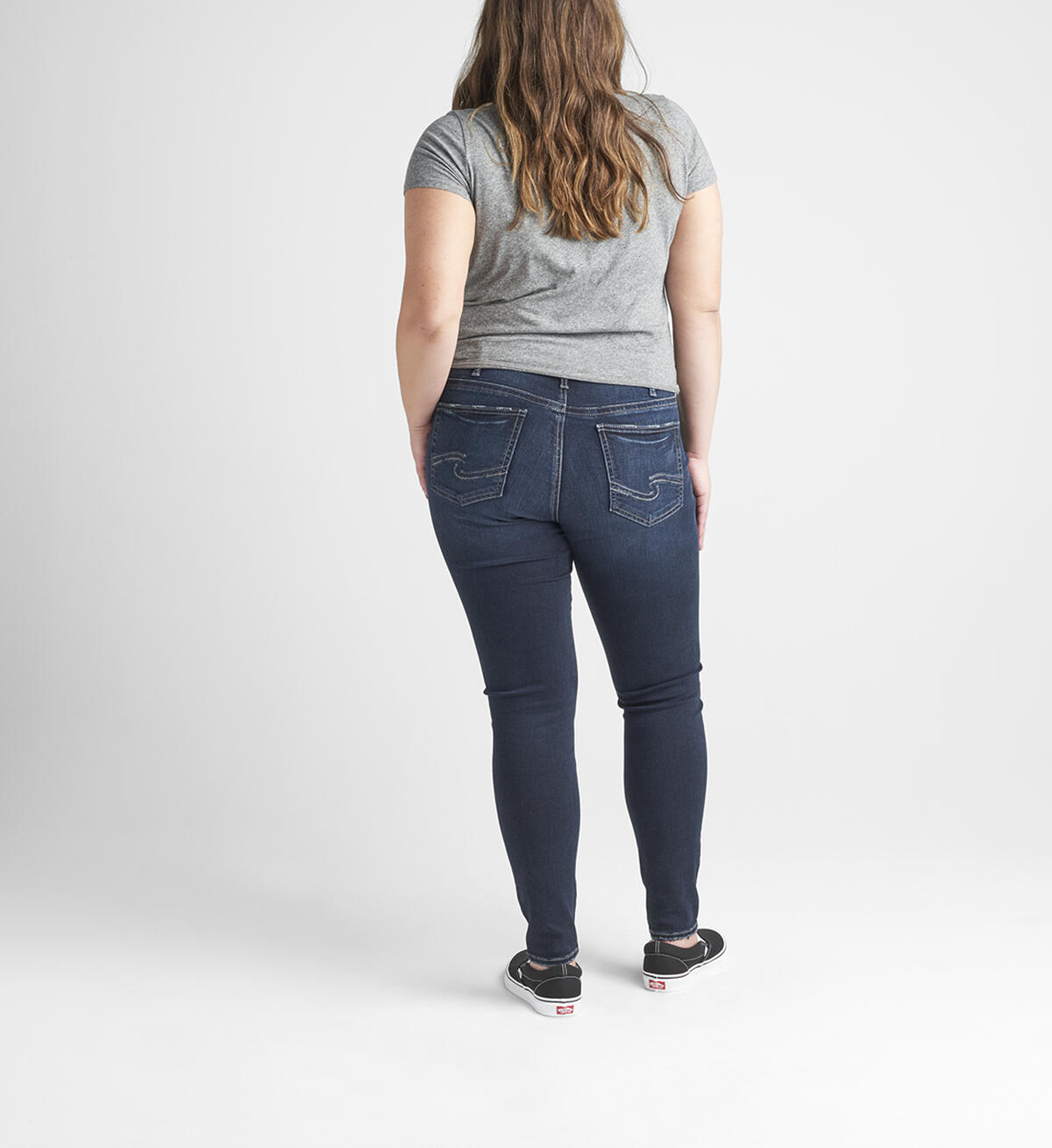 Suki Mid Rise Skinny Jeans Plus Size, , hi-res image number 1