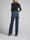 Avery High Rise Trouser Leg Jeans, Indigo, hi-res image number 1