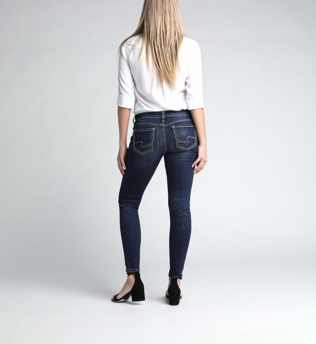 Tuesday Low Rise Skinny Leg Jeans Back