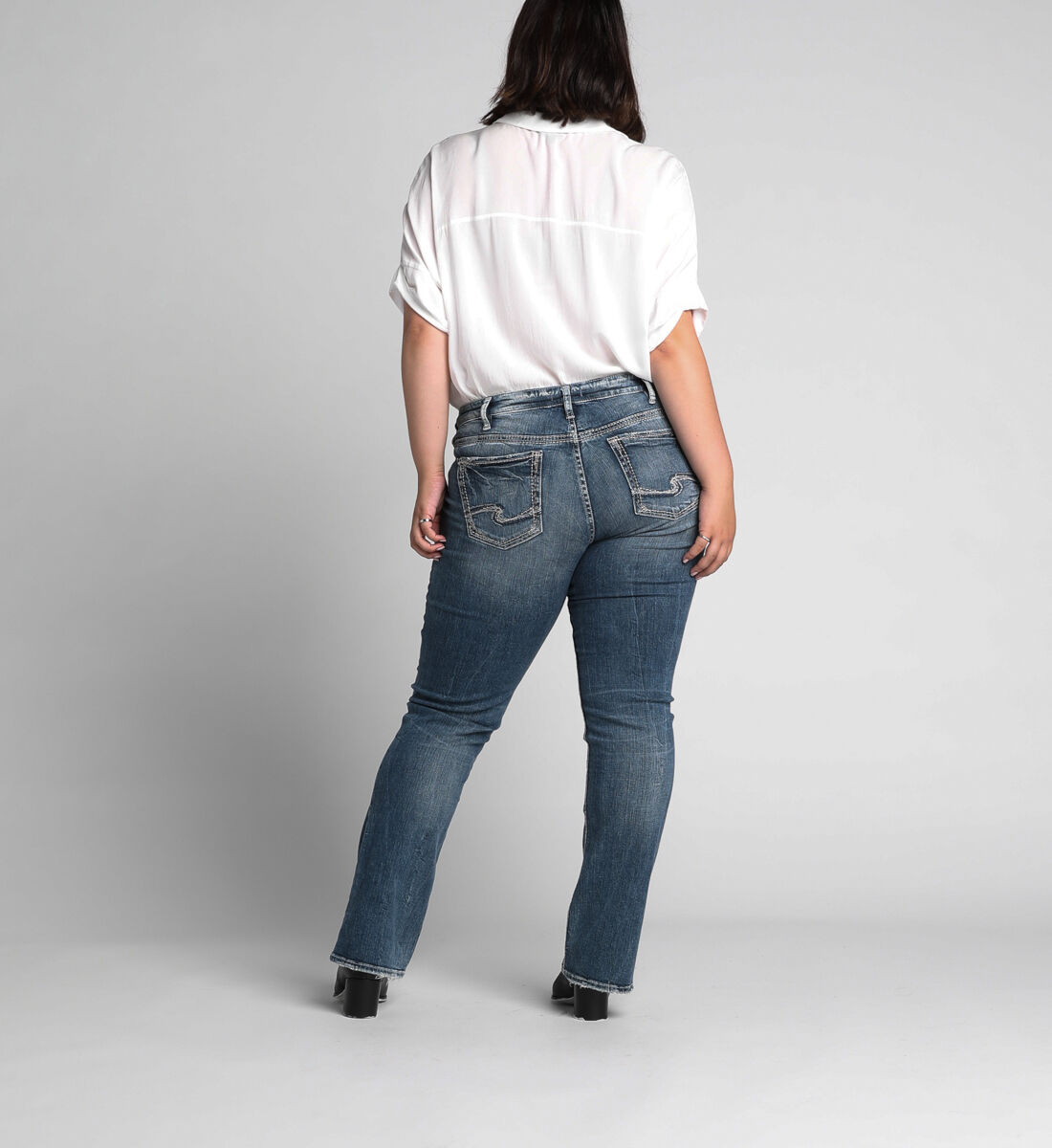 Plus size on sale silver jeans clearance