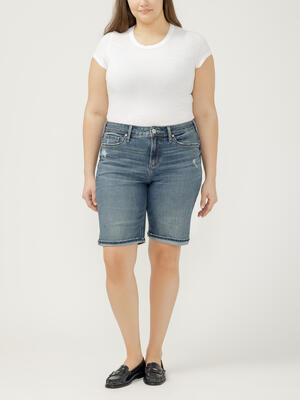 Suki Mid Rise Luxe Stretch Bermuda Short