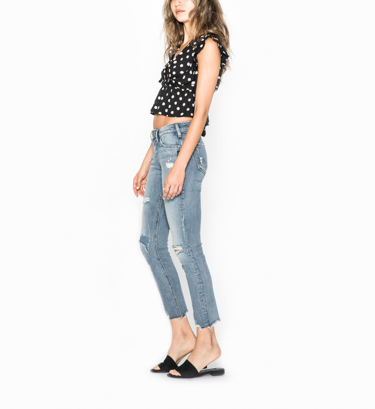 Suki Ankle Slim Light Wash, , hi-res image number 2