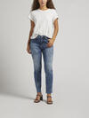 Hello Legs High Rise Slim Straight Jeans, , hi-res image number 0