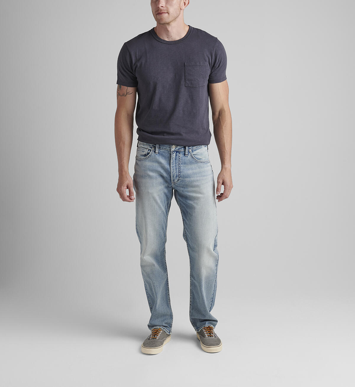 Hunter Athletic Fit Tapered Leg Jeans, , hi-res image number 0