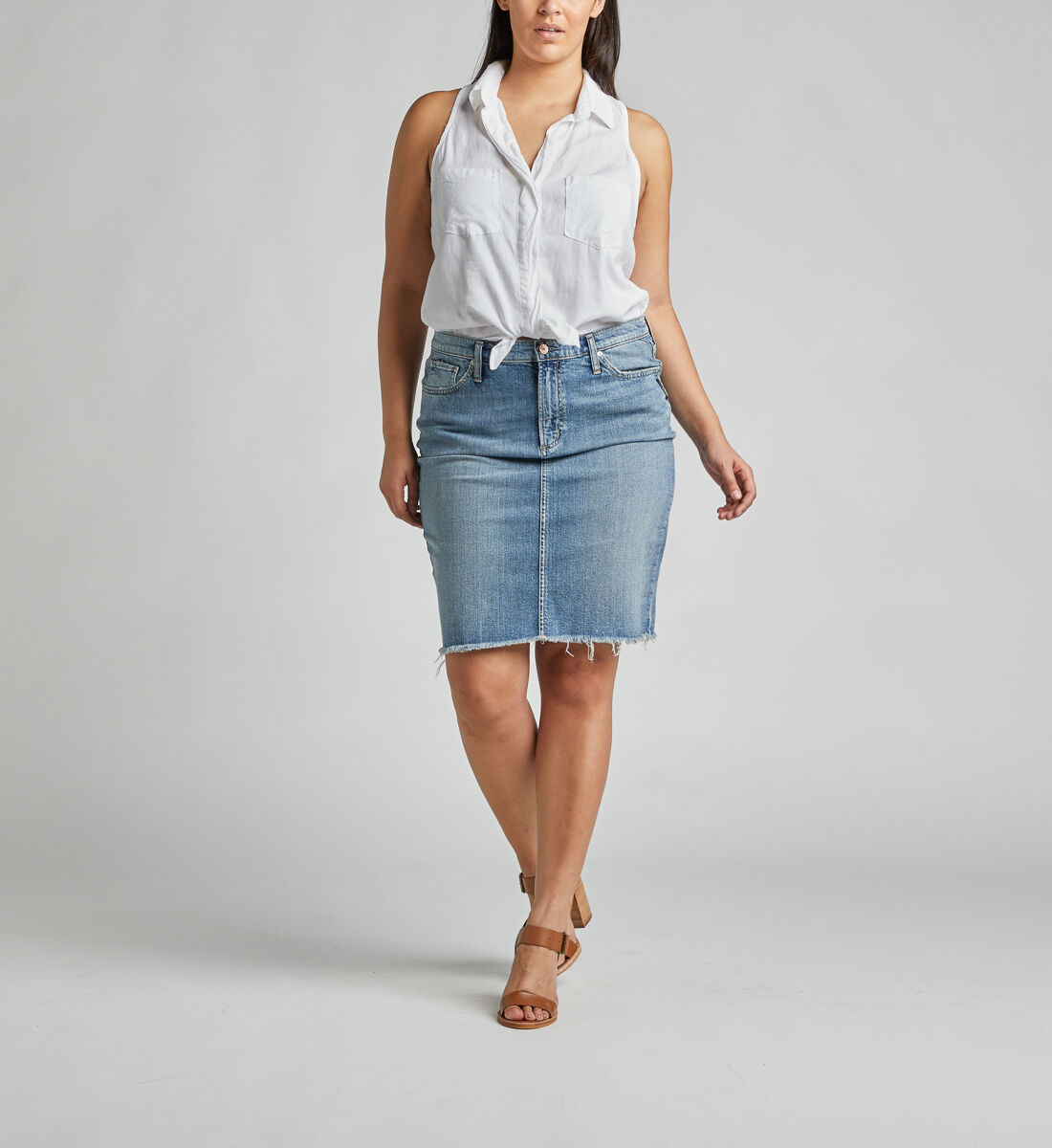 Denim pencil skirt xxl sale