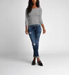 Boyfriend Slim Mid Rise Dark Wash, , hi-res image number 3