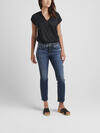 Elyse Mid Rise Straight Crop Jeans, , hi-res image number 0