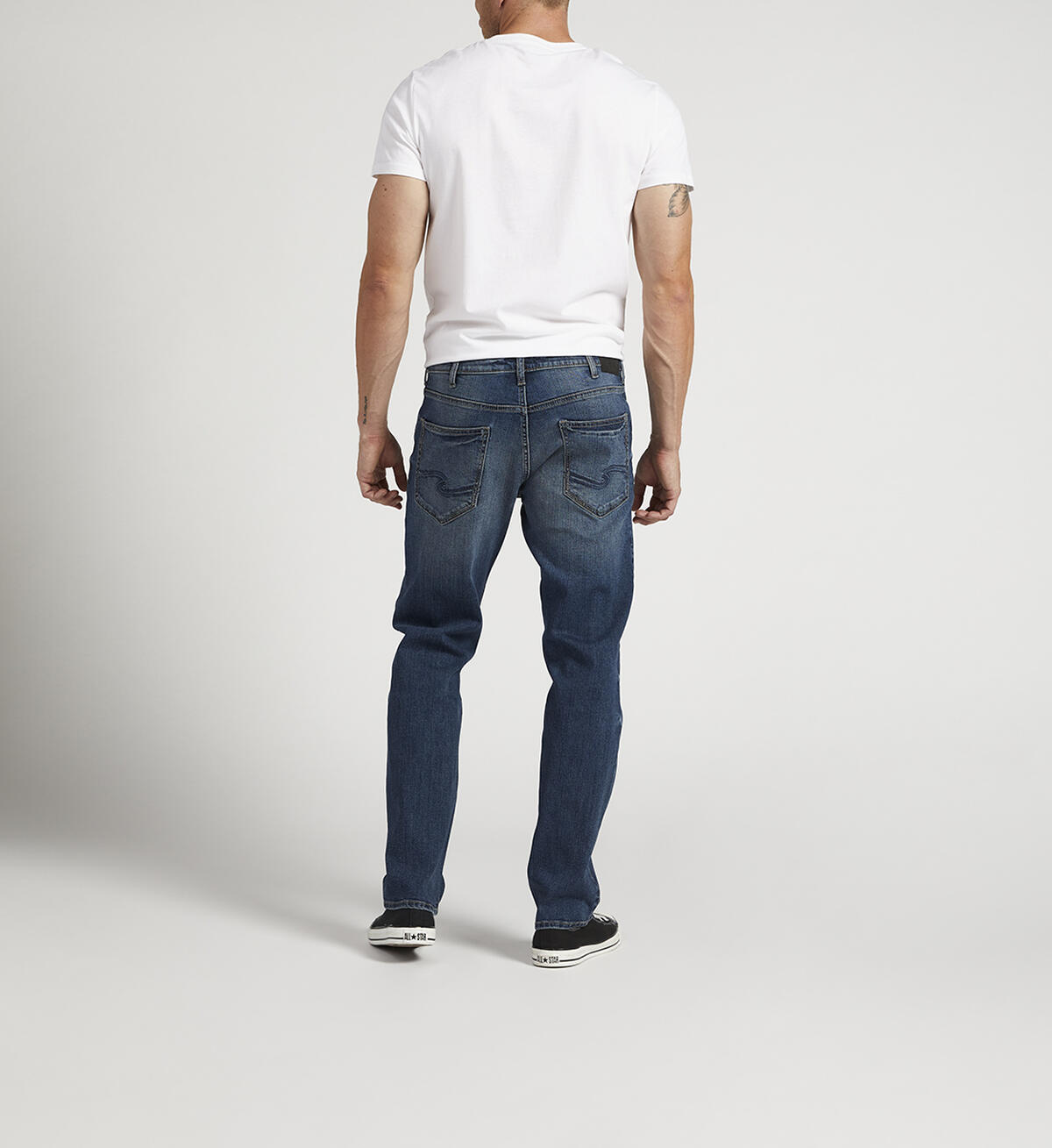 Eddie Relaxed Fit Tapered Leg Jeans, , hi-res image number 1