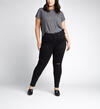 Calley High Rise Skinny Leg Jeans Plus Size, Black, hi-res image number 3