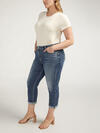 Elyse Mid Rise Capris Plus Size image number 2