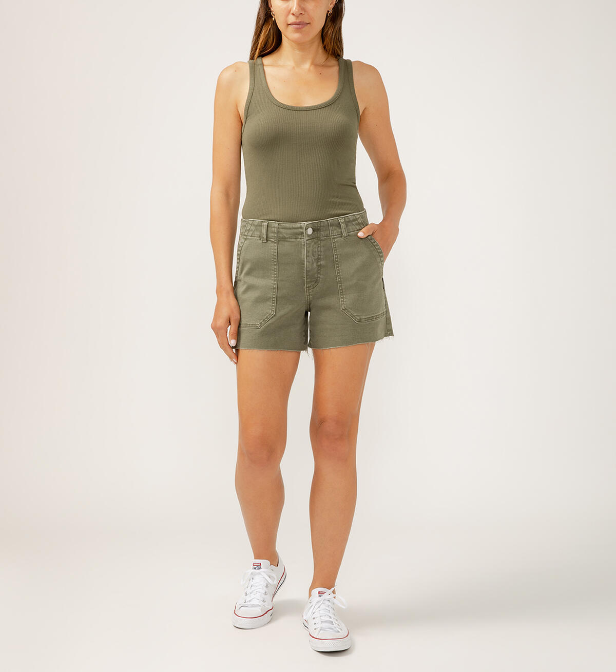Suki Mid Rise Utility Shorts, , hi-res image number 0