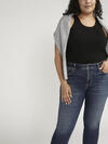 Avery High Rise Straight Leg Jeans Plus Size, , hi-res image number 0