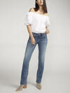 Britt Low Rise Slim Bootcut Jeans image number 0