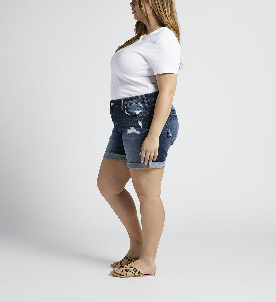 Target plus shop size jean shorts