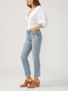 Most Wanted Mid Rise Ankle Straight Leg Jeans, , hi-res image number 2