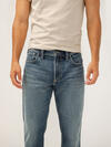 Eddie Classic Athletic Fit Tapered Leg Luxe Heritage Jeans image number 3