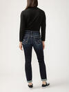 Boyfriend Mid Rise Slim Leg Jeans image number 1