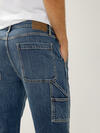 Big Guy Baggy Straight Leg Utility Jeans image number 3