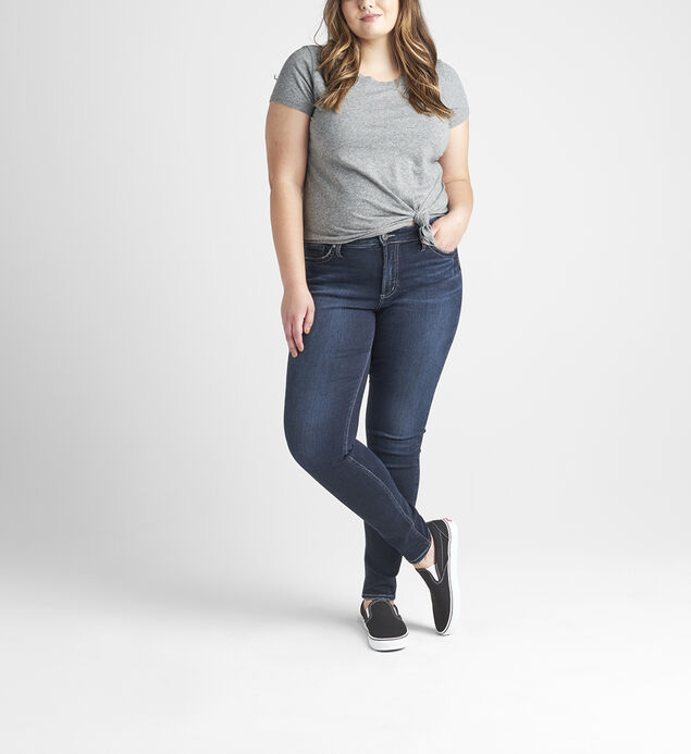 Suki Mid Rise Skinny Jeans Plus Size