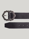 Women's Genuine Leather Belt with Picture Frame Buckle, , hi-res image number 2