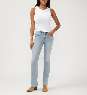 Suki Mid Rise Slim Bootcut Jeans