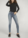 Suki Mid Rise Skinny Jeans image number 0