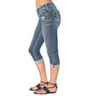 Suki Capri Dark Wash, , hi-res image number 2