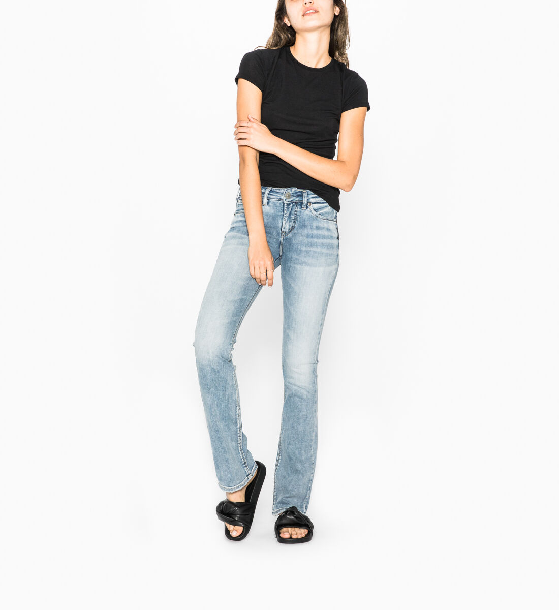 Buy Suki Slim Boot Light Wash for USD 89.00 Silver Jeans US New