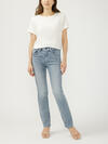 Avery High Rise Luxe Stretch Classic Straight Jeans image number 0