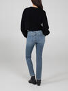 Most Wanted Mid Rise Straight Leg Jeans image number 1