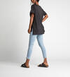Alana Split-Seam High-Low Burnout Tee, , hi-res image number 2