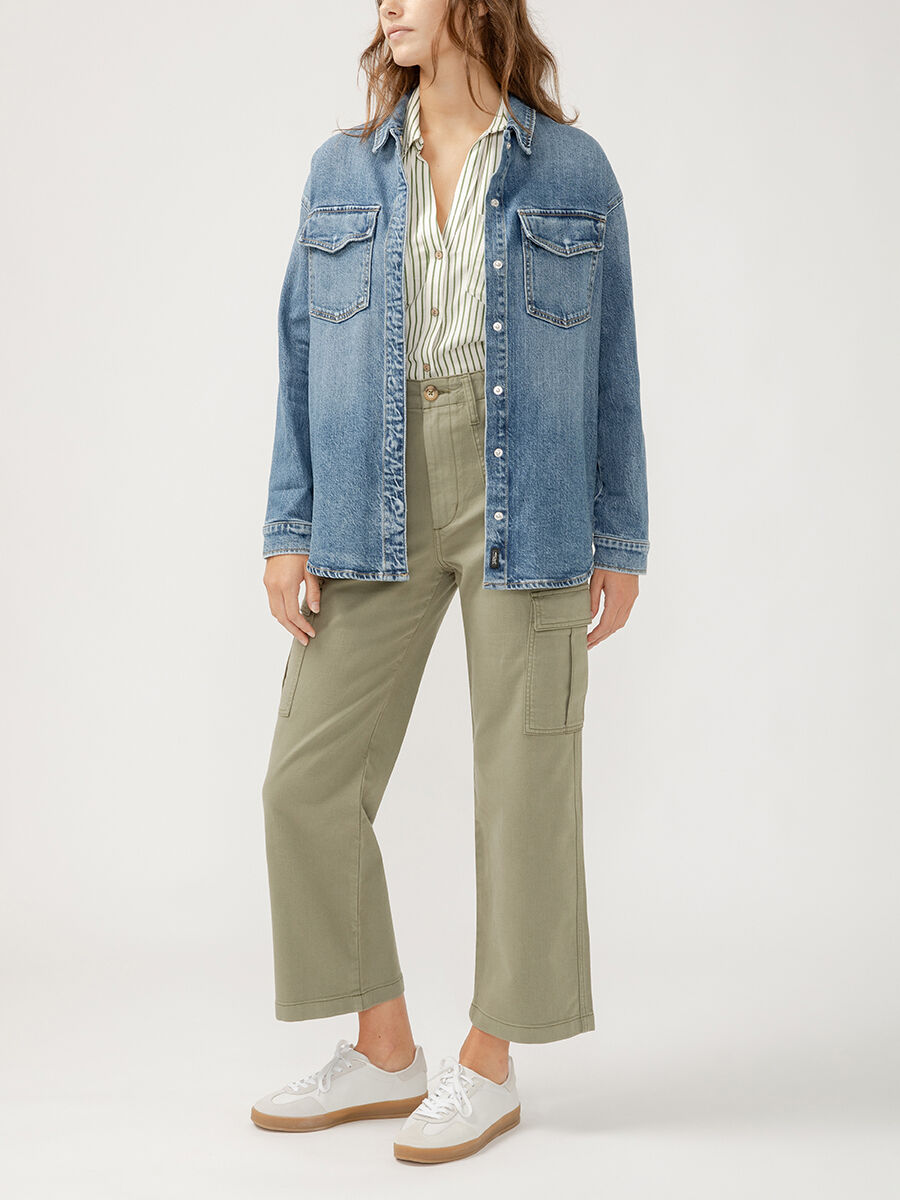 ジャケット・アウター CLANE PADDED DENIM SHIRT JACKET CLANE コート アウター 「CLANE/クラネ」PADDED CRUMPLY SHIRT